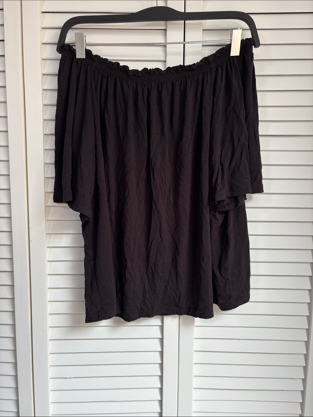 H&M Off-Shoulder Women's Top in Black